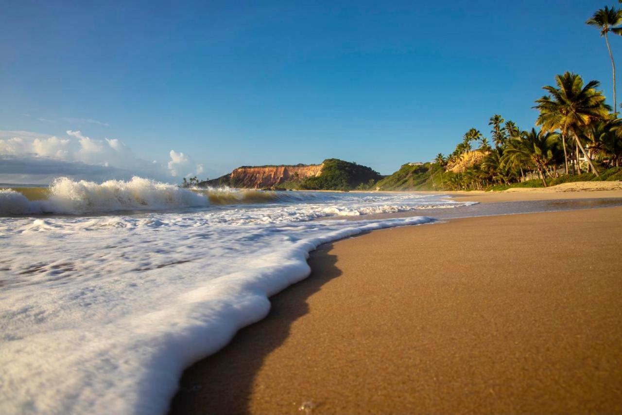Tabatinga Residence Flat Pe Na Areia I Conde  Buitenkant foto