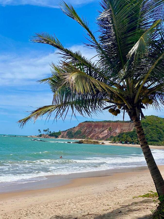 Tabatinga Residence Flat Pe Na Areia I Conde  Buitenkant foto