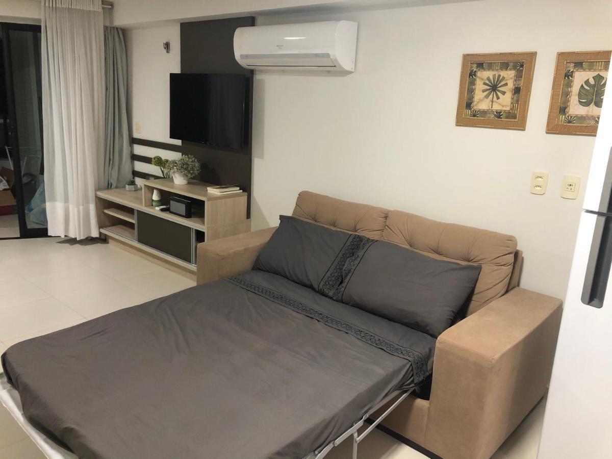 Tabatinga Residence Flat Pe Na Areia I Conde  Buitenkant foto